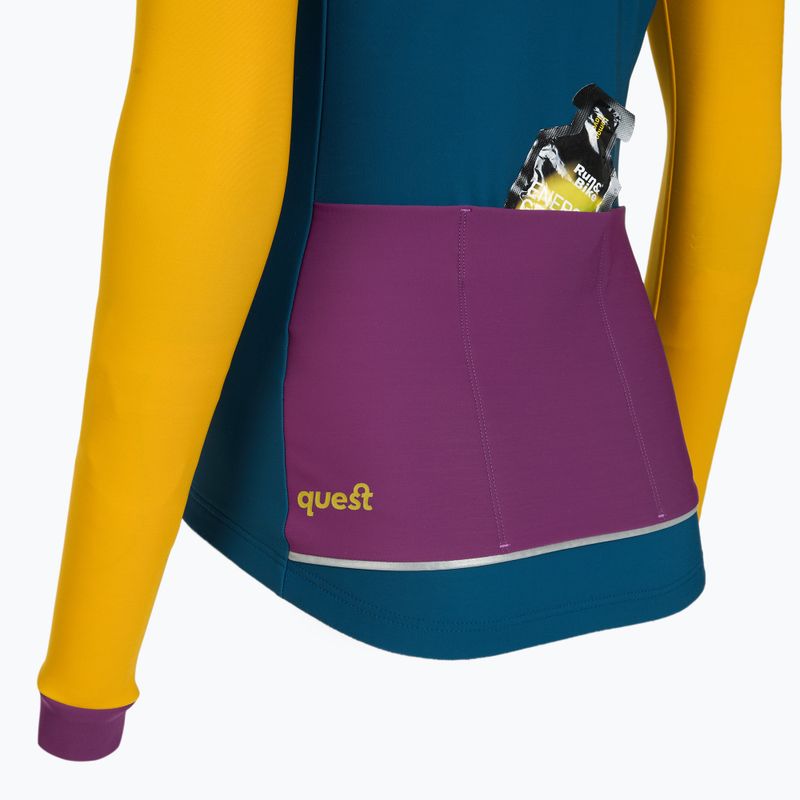 Moteriškas dviračių džemperis Quest Navigator green 4