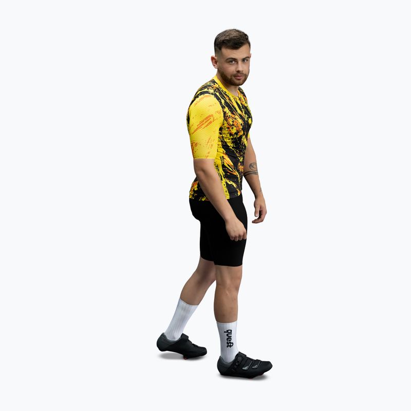 Vyriški dviračių marškinėliai Quest Tiger Dust 5