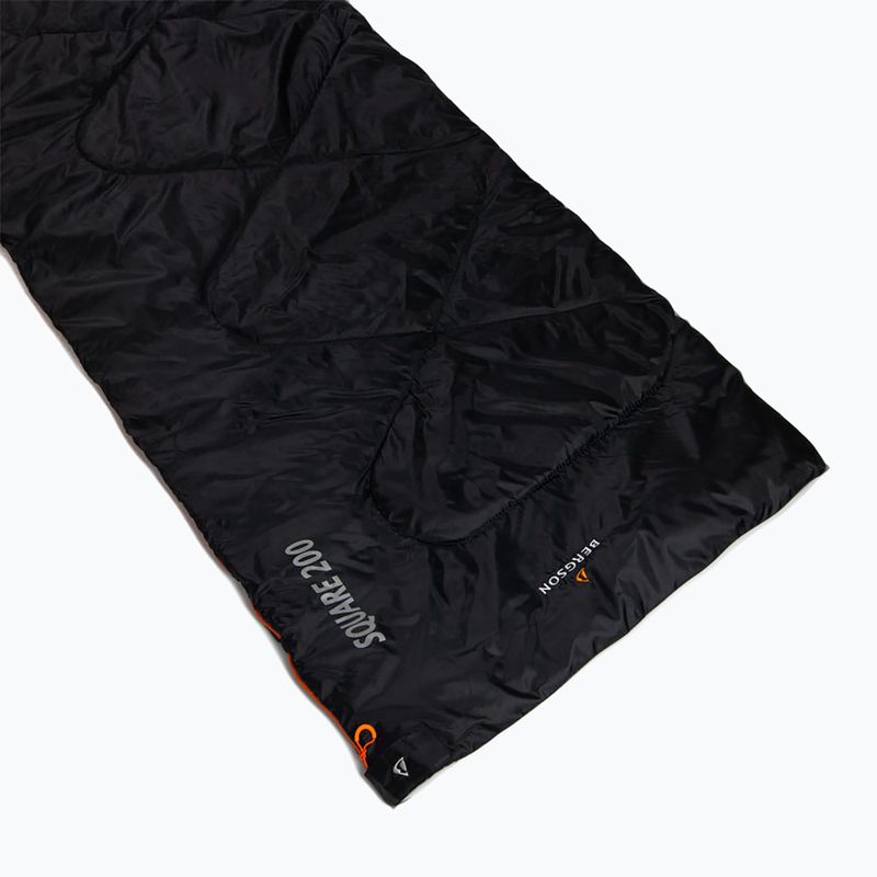 Miegmaišis BERGSON Square 200 black 2