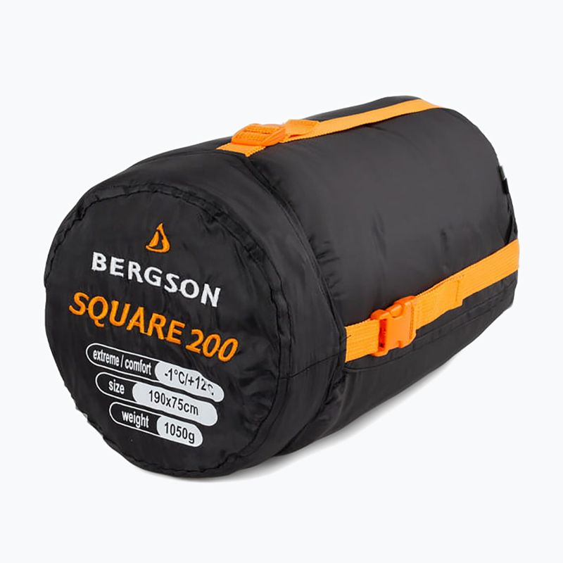 Miegmaišis BERGSON Square 200 black 6