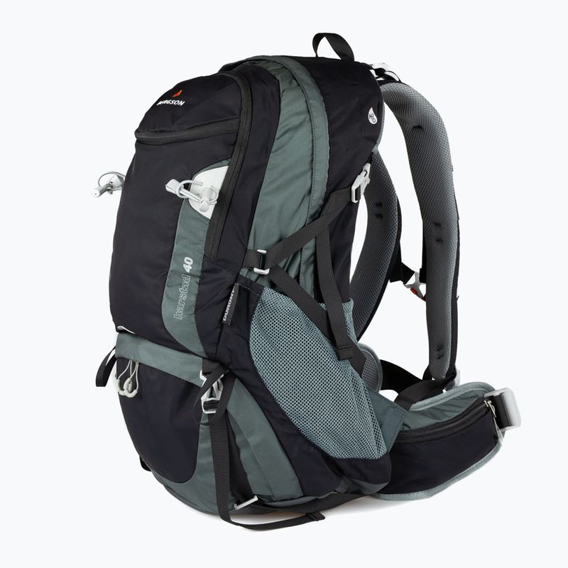 Kuprinė BERGSON Harstad 40 l black/grey 2