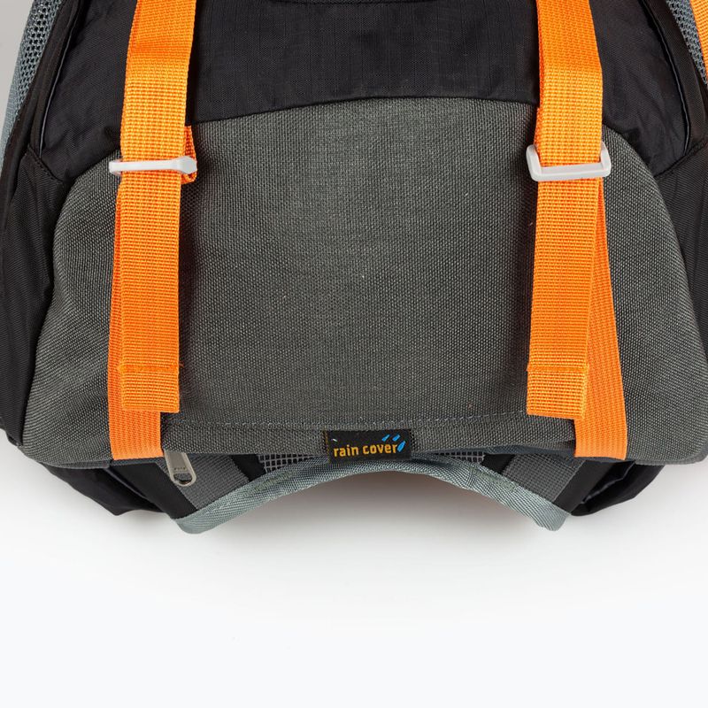 Turistinė kuprinė BERGSON Tunnebo 35 l black/orange 8