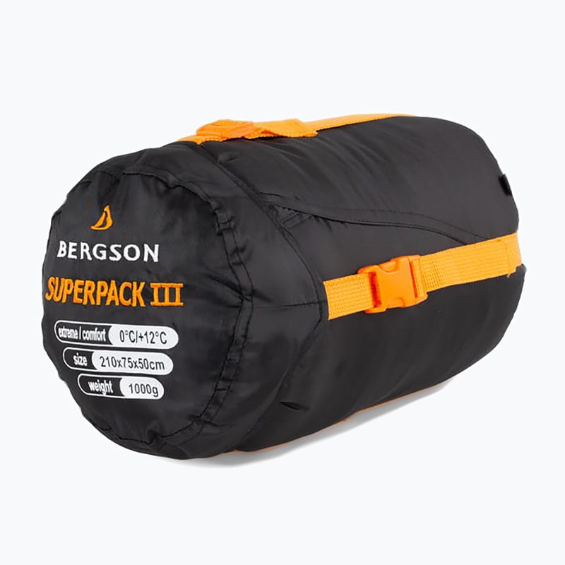 Miegmaišis BERGSON Superpack III black 9