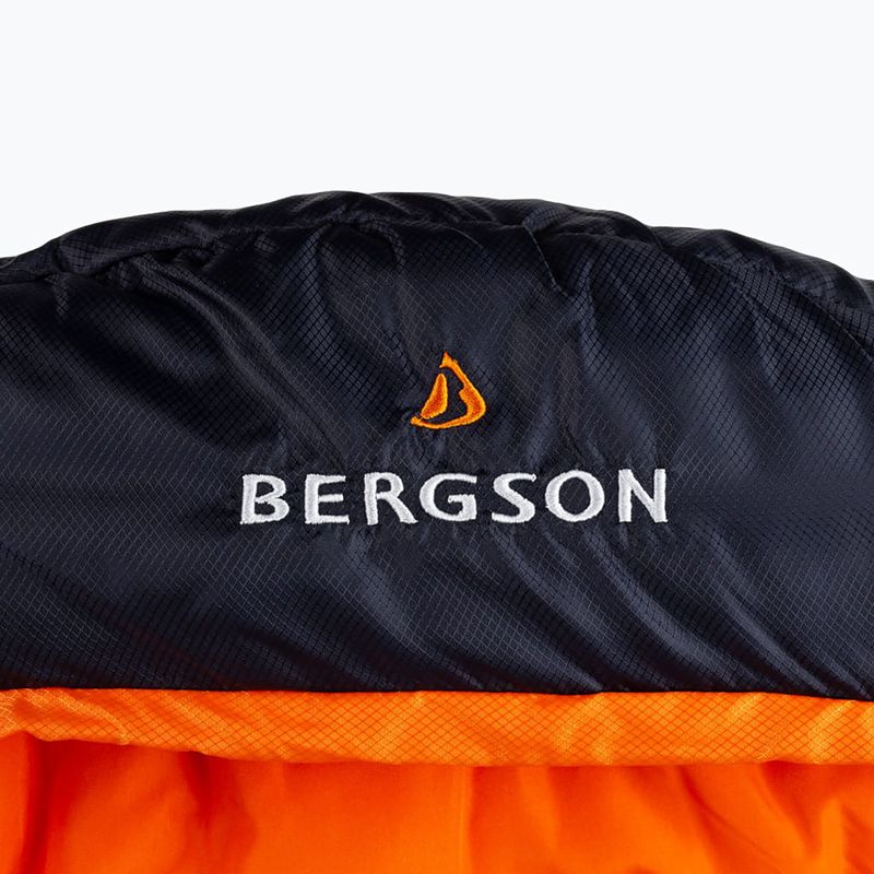 Miegmaišis BERGSON Rocker 300 asphalt/navy 4