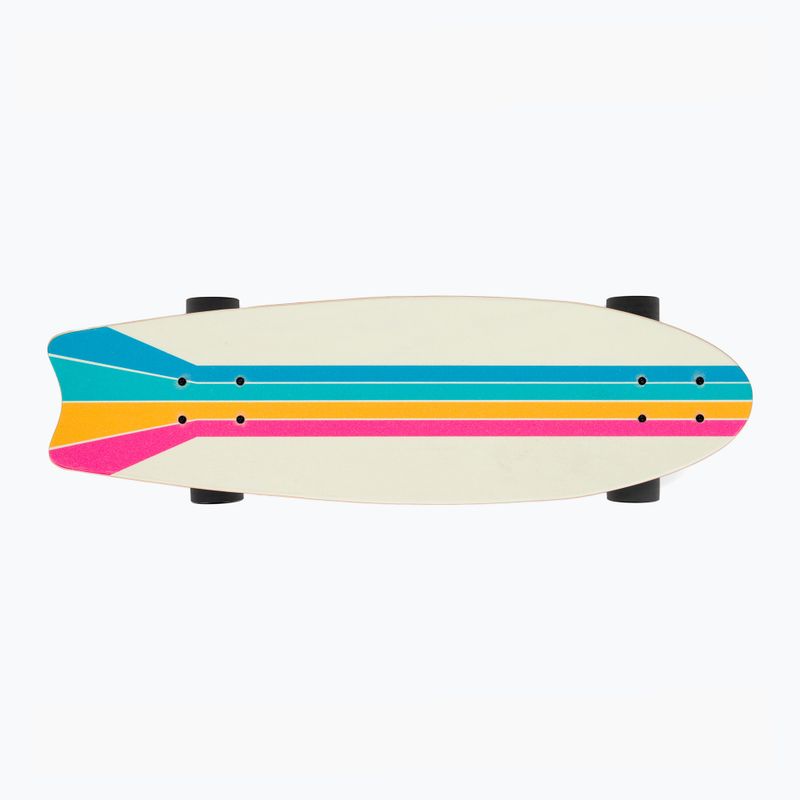 Surfskate riedlentė Cutback Color Wave spalvota 3