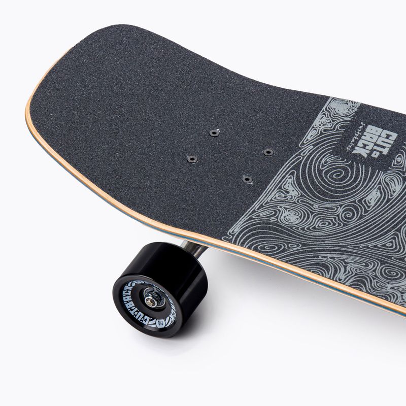 Surfskate riedlentė Cutback Black Wave black black 6