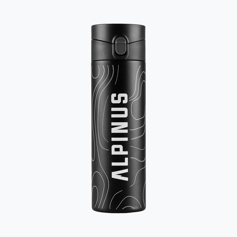 Alpinus Livigno termo puodelis 500 ml, juodas