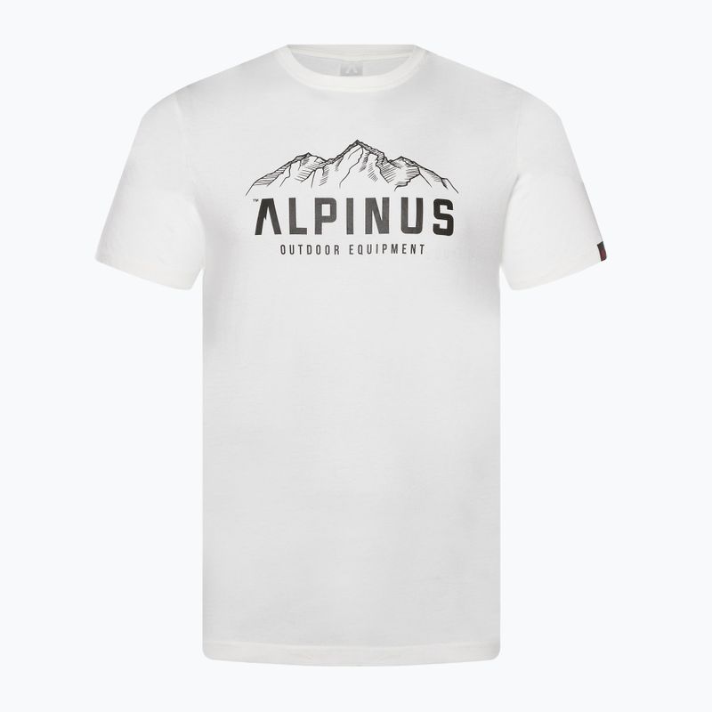 Vyriški marškinėliai Alpinus Mountains balti 6