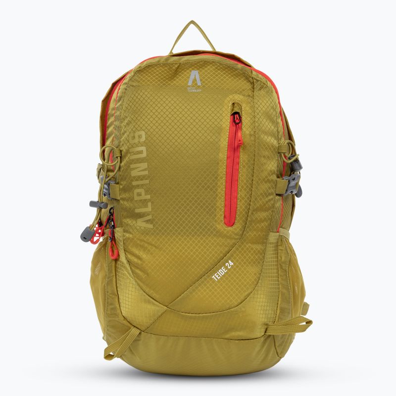 Turistinė kuprinė Alpinus Teide 24 l laimo spalvos