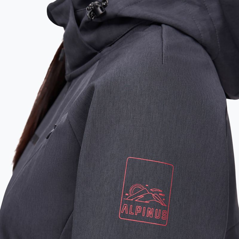 Moteriška softshell striukė Alpinus Minthi graphite/black 4