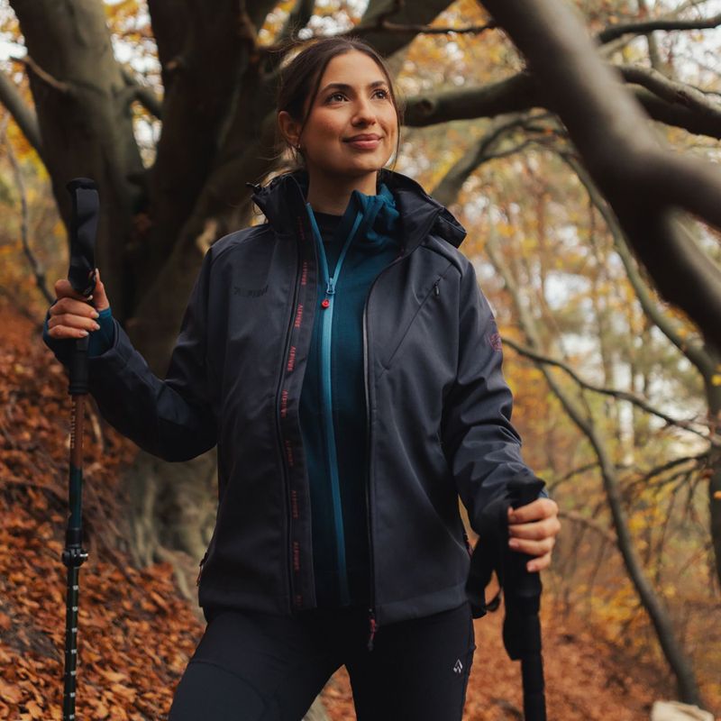 Moteriška softshell striukė Alpinus Minthi graphite/black 7