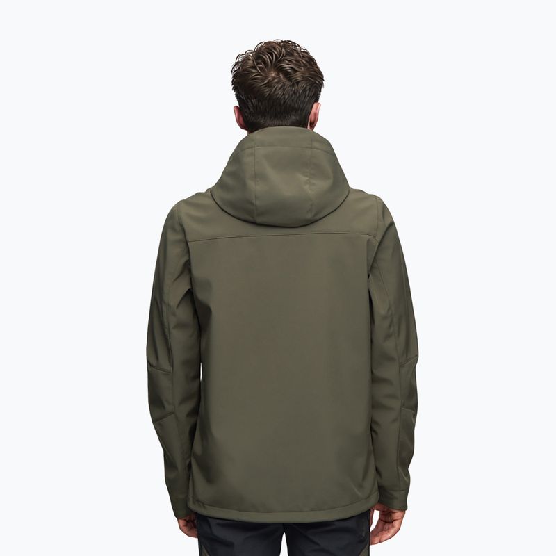 Vyriška softshell striukė Alpinus Roignais Tactical oliwkowa 3