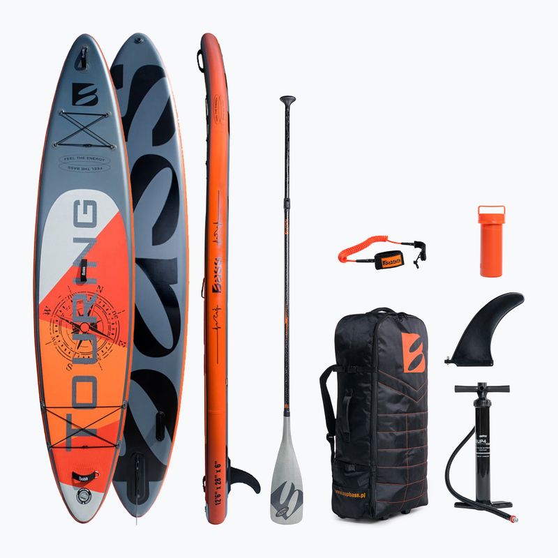 Bass Touring Pro 12'' SUP lenta pilkos spalvos