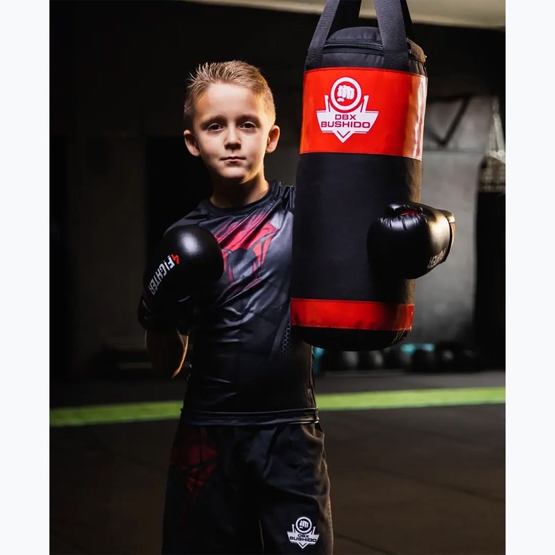 Vaikiškas bokso maišas DBX BUSHIDO Kids 60 cm red 12