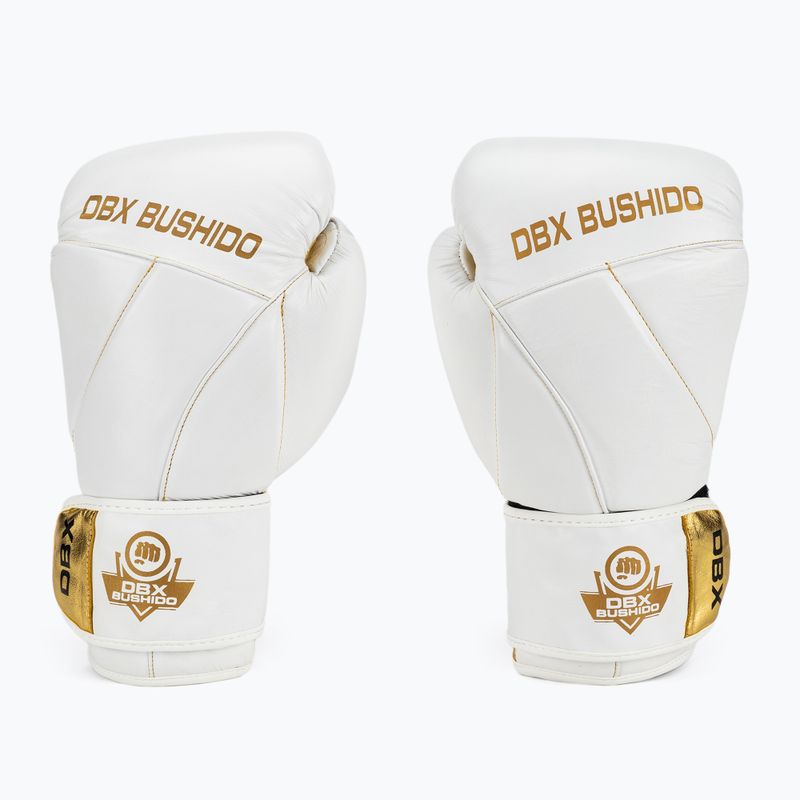 DBX BUSHIDO Hammer baltos bokso pirštinės B-2V19