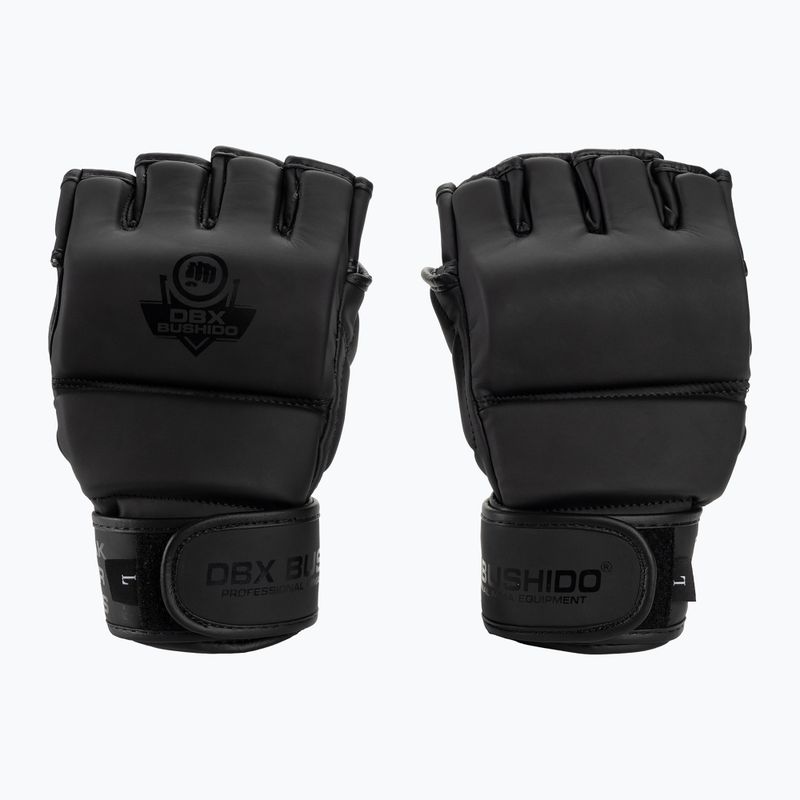 Grappling pirštinės DBX BUSHIDO MMA juodos