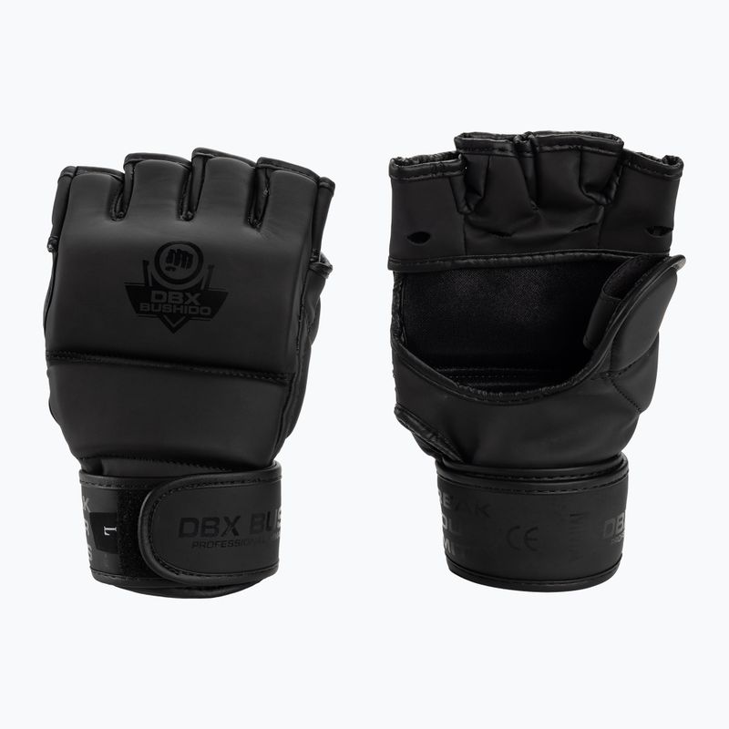 Grappling pirštinės DBX BUSHIDO MMA juodos 2