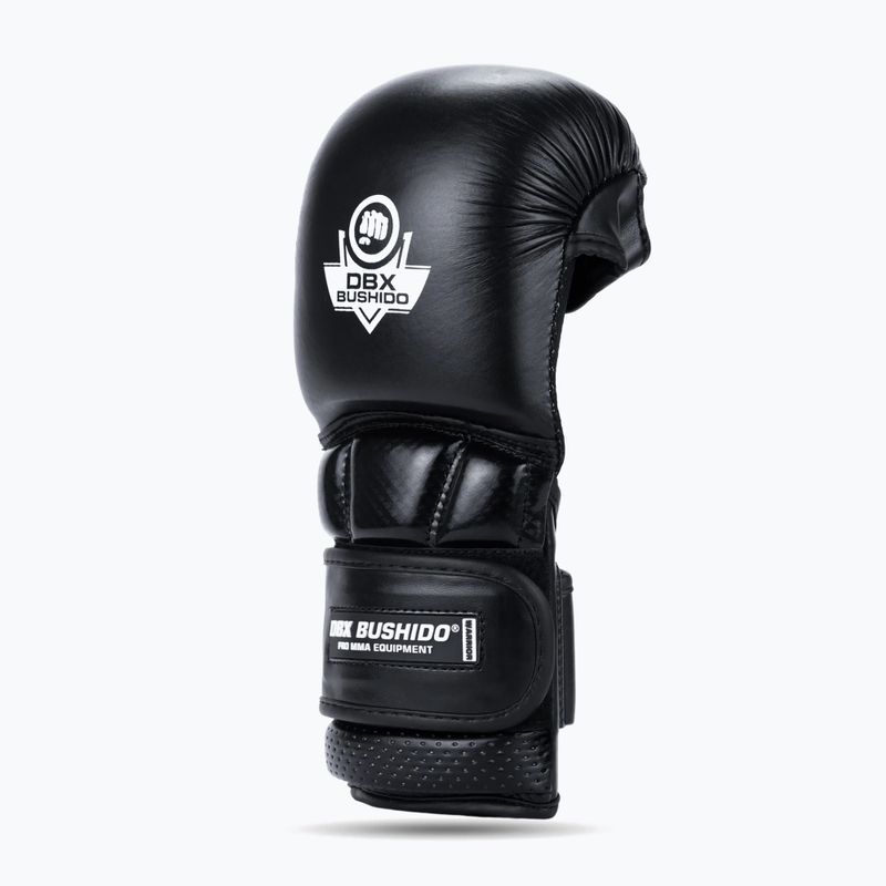 Graplingo pirštinės DBX BUSHIDO MMA Premium juodos 4
