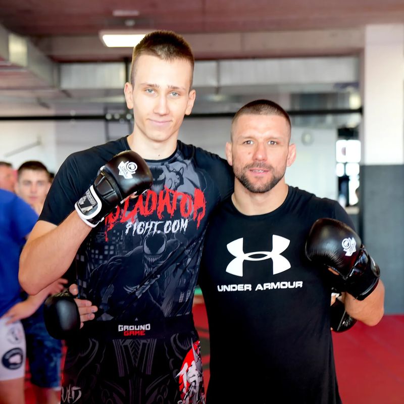 Graplingo pirštinės DBX BUSHIDO MMA Premium juodos 13