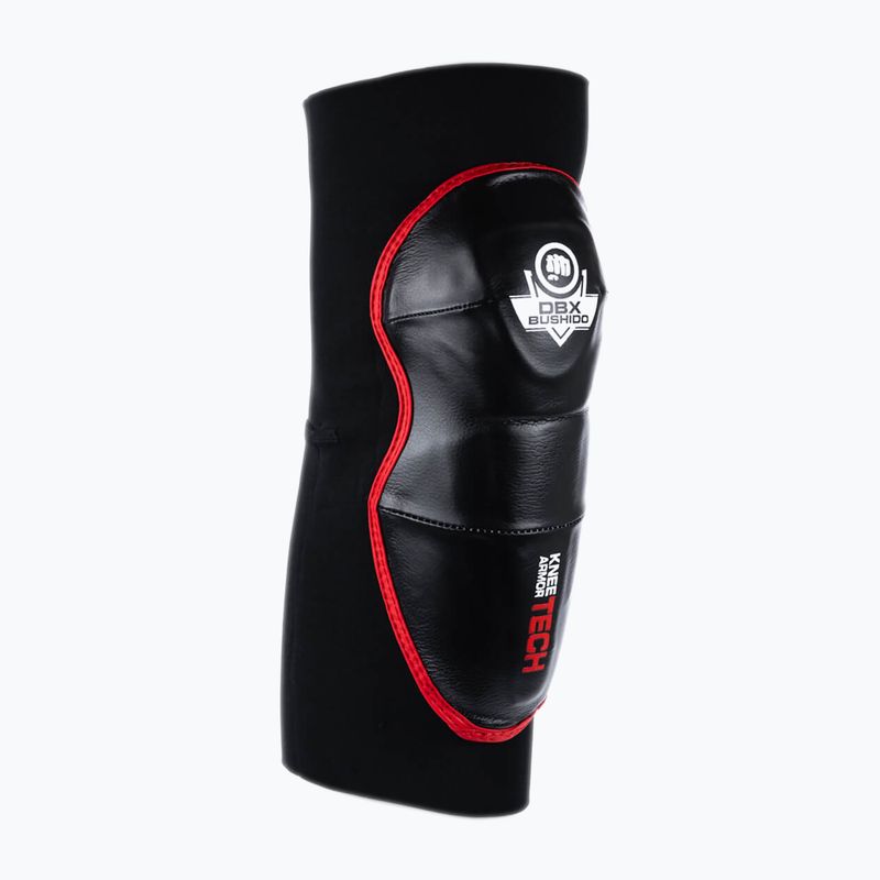 Kelių apsaugos DBX BUSHIDO "Warrior" juodos/raudonos 4