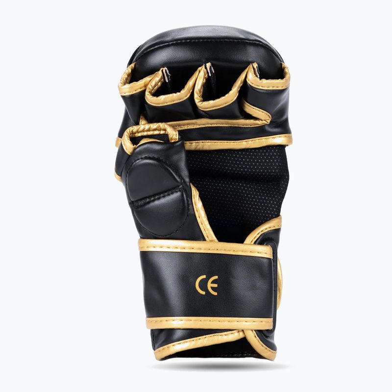 Graplingo pirštinės DBX BUSHIDO Master MMA juodos/auksinės 3