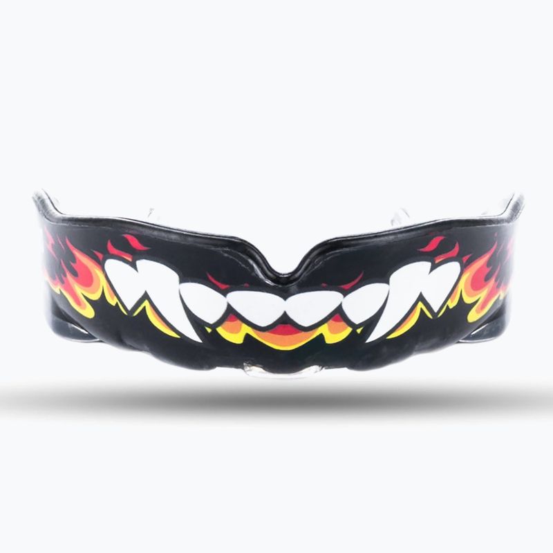 Dantų apsauga DBX BUSHIDO Flame HydraGel black/white/yellow 3