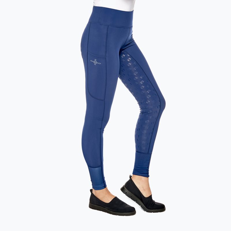 Moteriški jojimo antblauzdžiai FERA Equestrian Enola navy blue 1.3. 5