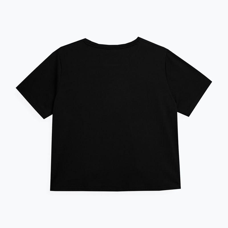 Moteriški marškinėliai 4F F152 deep black 2