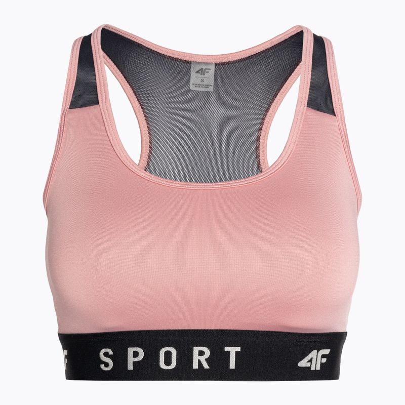 Fitneso liemenėlė 4F F051 šviesiai rožinė
