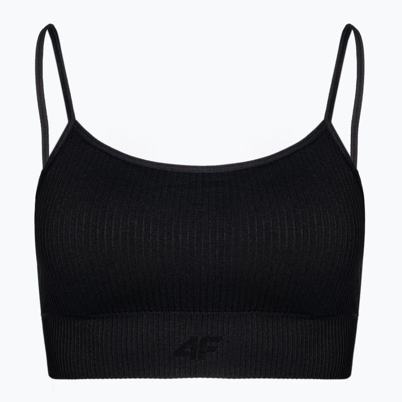Fitneso liemenėlė 4F F031 tamsiai juoda