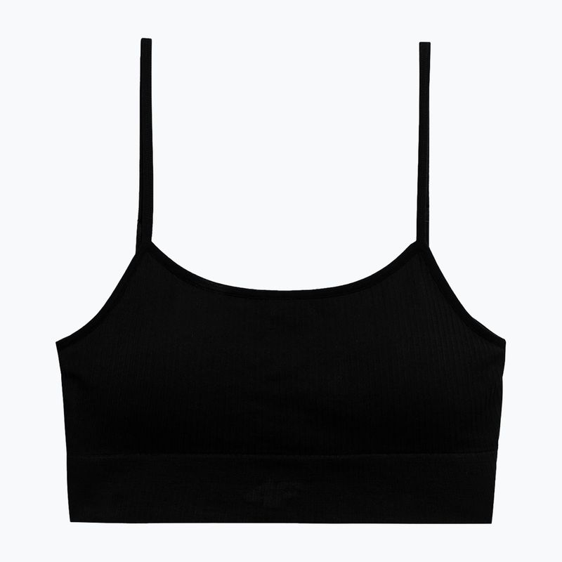 Fitneso liemenėlė 4F F031 tamsiai juoda 4
