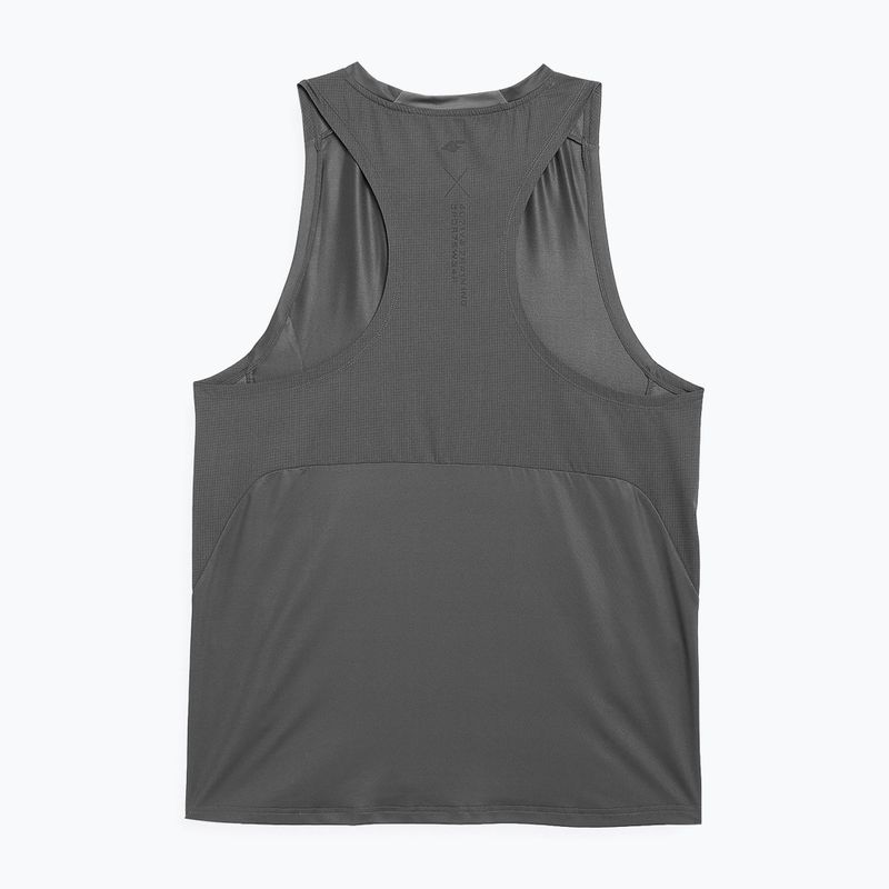 Vyriškas treniruočių marškinėlis 4F M162 anthracite 2