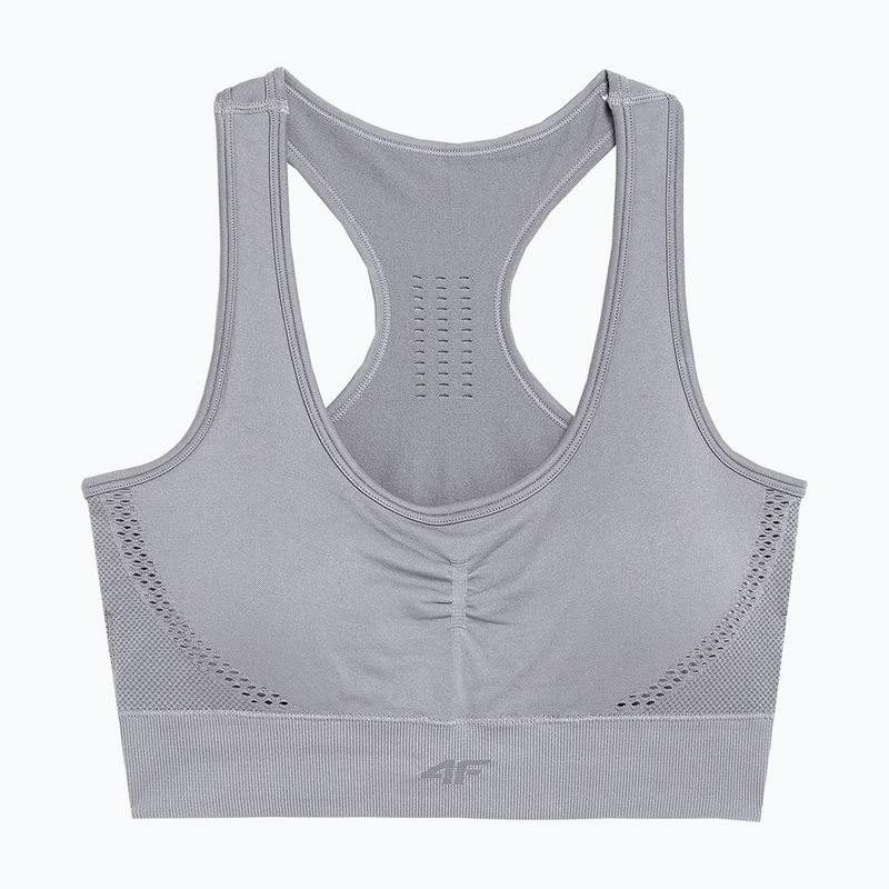 Fitneso liemenėlė 4F F037 vidurinė pilka