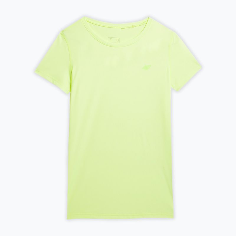 Moteriški marškinėliai 4F F445 light lemon