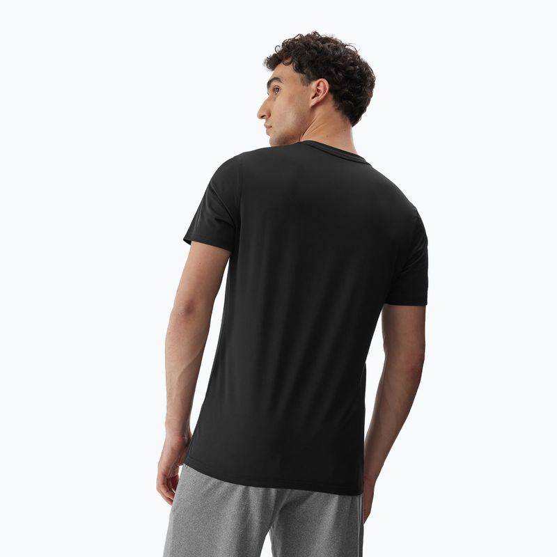 Vyriški treniruočių marškinėliai 4F M448 deep black 2