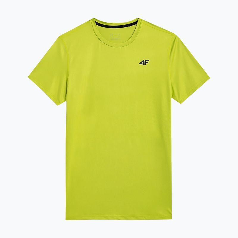 Vyriški treniruočių marškinėliai 4F M448 canary green 5