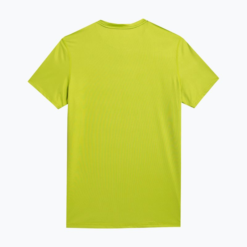 Vyriški treniruočių marškinėliai 4F M448 canary green 6