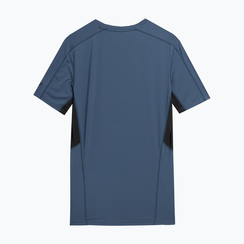 Vyriški treniruočių marškinėliai 4F M451 denim 4