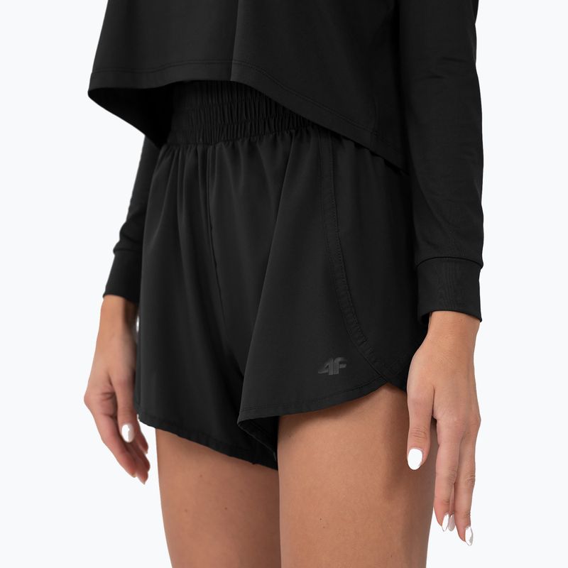 Moteriški šortai 4F F284 deep black 3