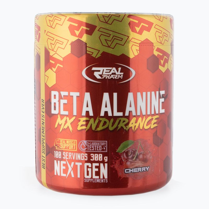 Beta alaninas Real Pharm amino rūgštys 300g vyšnių 666381