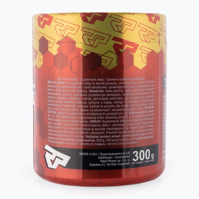 Beta alaninas Real Pharm amino rūgštys 300g vyšnių 666381 2
