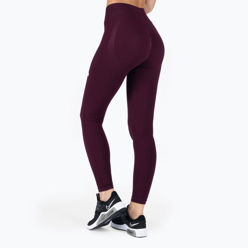 Moteriškos treniruočių tamprės GymGlamour Push Up Grape 314 3