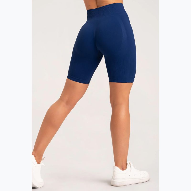 Moterų treniruočių dviratininkai Gym Glamour Push Up Classic Blue 317 13
