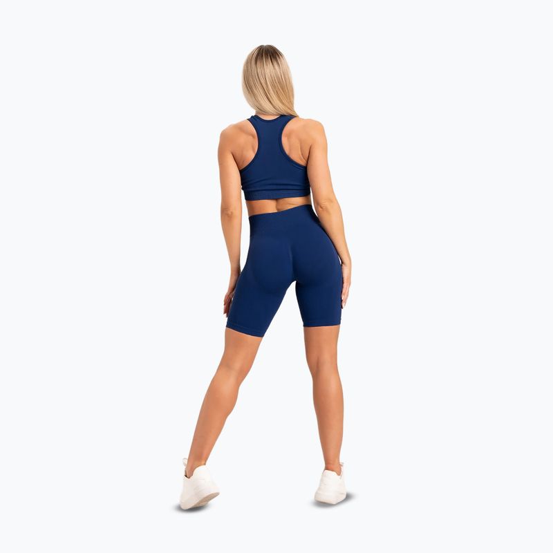 Moterų treniruočių dviratininkai Gym Glamour Push Up Classic Blue 317 14