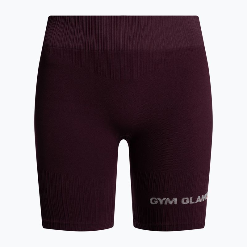 Moteriški treniruočių baikeriai Gym Glamour Push Up Grape 318 5