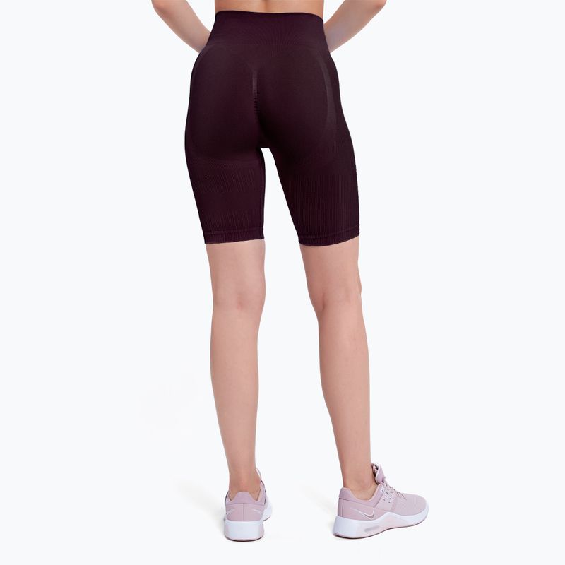 Moteriški treniruočių baikeriai Gym Glamour Push Up Grape 318 4