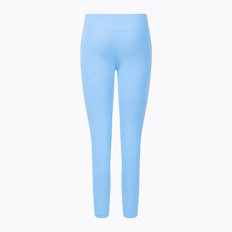 Moteriškos treniruočių tamprės Gym Glamour Push Up Baby Blue 405 7