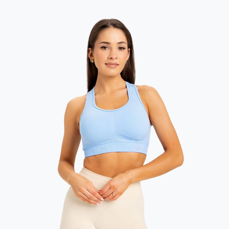 Gym Glamour Push Up Baby Blue 406 406 fitneso liemenėlė 3
