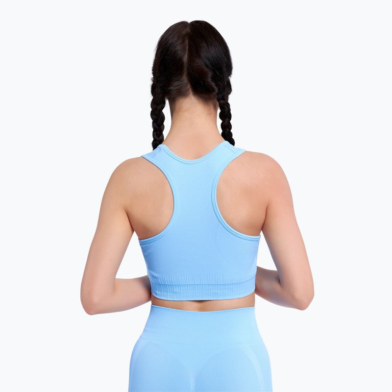 Gym Glamour Push Up Baby Blue 406 406 fitneso liemenėlė 4