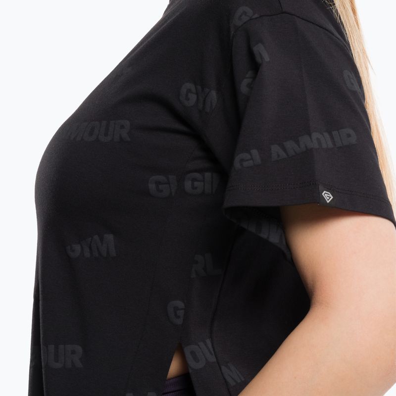 Moteriški treniruočių marškinėliai Gym Glamour Glamour Original 416 4